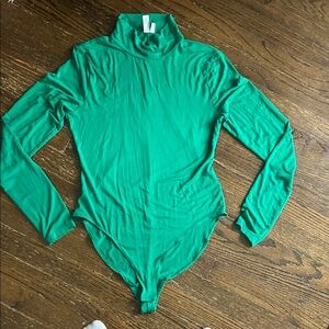 & Other Stories Vibrant Green Bodysuit